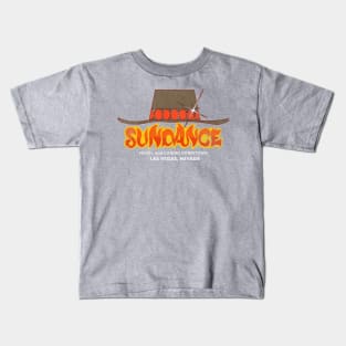 Vintage Sundance Hotel and Casino Las Vegas Kids T-Shirt